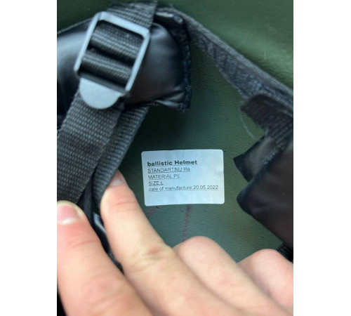 Шлем в наборе helmet ballistiс ТН6565