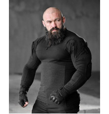 Тактическая рубашка Убакс Assault черный ВТ7665
