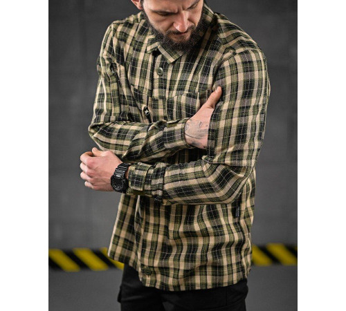 Тактическая рубашка OBLIVION REVOLT GREEN ДЛ6598