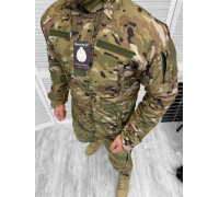 Куртка зимняя мужская мультикам очень теплая -20 на двойном флисе Турция Single Sword