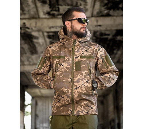 Весняна тактична куртка masad піксель