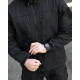Городская тактическая куртка MAXIMUS софтшел black ПП7980