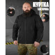 Весняна тактична куртка softshell masad чорна