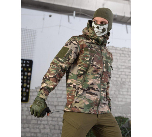 Тактическая курточка софтшел recruit мультикам НП4886
