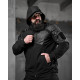 Тактическая ветровка RECOBA черная ДЛ6350