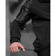 Тактическая ветровка RECOBA черная ДЛ6350