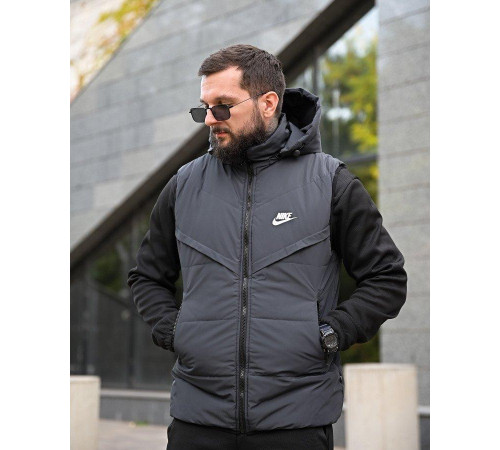 Мужская жилетка Nk grey 4 ПП8014