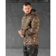 Зимняя мужская тактическая куртка Softshell OMNI-HEAT пиксель L