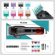Акумуляторна машинка для стриження (clipper) VGR V-013 RED, 8 насадок, 6500 RPM, 2000 mAh, LED display