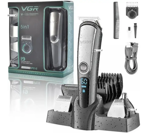 Машинка для стриження волосся 5 in 1 VGR V-105 (40)