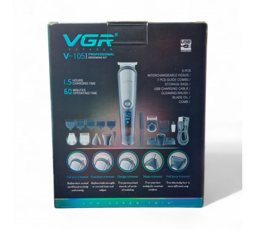 Машинка для стриження волосся 5 in 1 VGR V-105 (40)