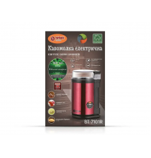 Кофемолка электрическая 220В 1200Вт BITEK BT-7101R / 6330 (24)