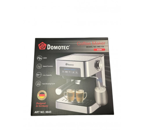 Кавоварка Domotec MS 136/ 9845 (4)