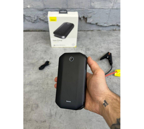 Пускозарядное устройство Бустер Baseus Car Jamp Starter Super Energy 3in1 12V 8000mAh с функцией Павербанка