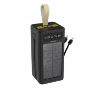 Power Bank турецкий 50000 mAh с USB-портами внешний аккумулятор большой емкости повербанк 22,5W солнечная панель