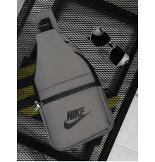 сумка через плече слинг NK grey РГ6173