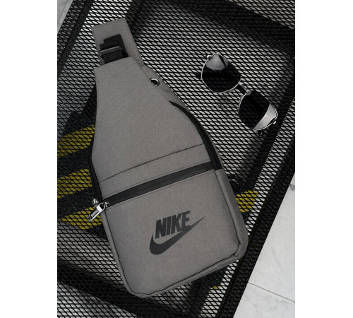 сумка через плече слинг NK grey РГ6173 за 604 грн