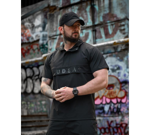 Літній комплект анорак Audsa black РГ6189