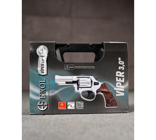 Револьвер флобер Ekol Vipel 3,0” silver 4 ДГ6655