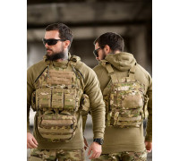 Плитоноска 4 точки скидання мультикам Single Sword DETECT ТР6449
