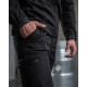 тактичний костюм SoftShell Police black ВТ7623