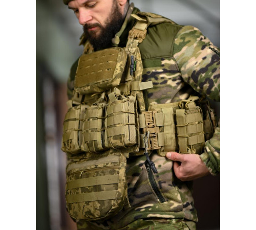 Плитоноска 4 точки скидання 7.62 pixel ВТ5333