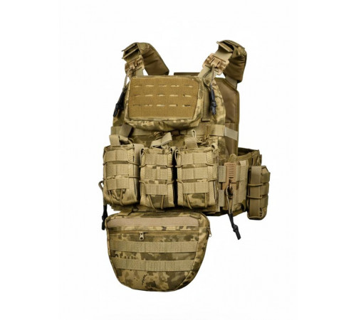 Плитоноска 4 точки скидання 7.62 pixel ВТ5333