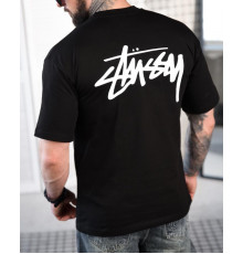 Футболка stussy black ТР6877