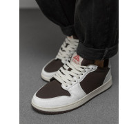 Чоловічі кросівки brown /white ТР6262