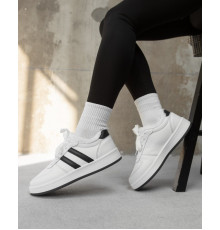 Зимові жіночі кросівки white/black JH130-3 ВТ0498