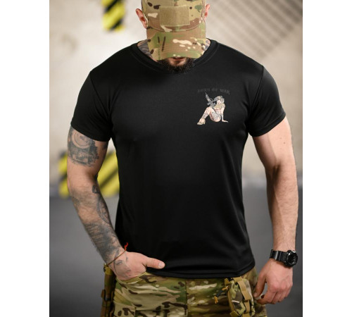 Тактична футболка BORN OF WAR woman black ВТ4712 за 549 грн