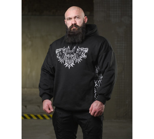 тепла худи ghetto doberman НП4856