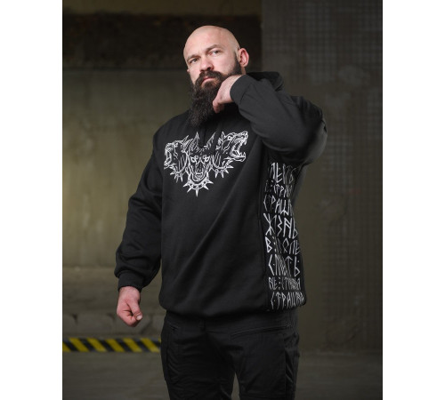 тепла худи ghetto doberman НП4856