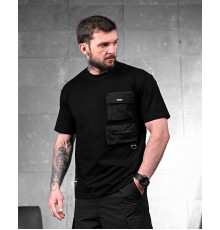 Футболка Pacher чорна ДЛ7192