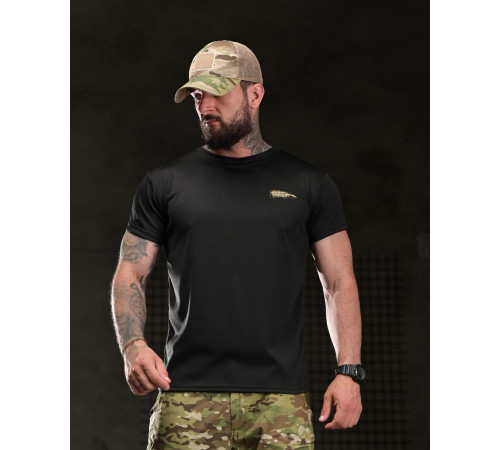 Тактична футболка BORN OF WAR para bellum black ВТ4744
