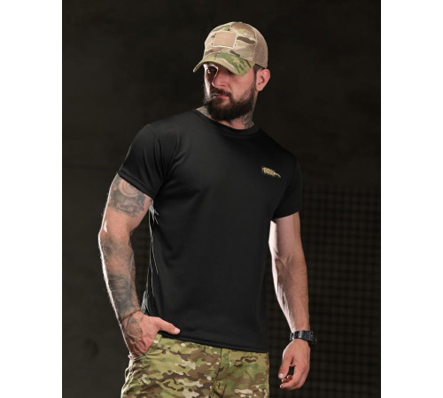 Тактична футболка BORN OF WAR para bellum black ВТ4744