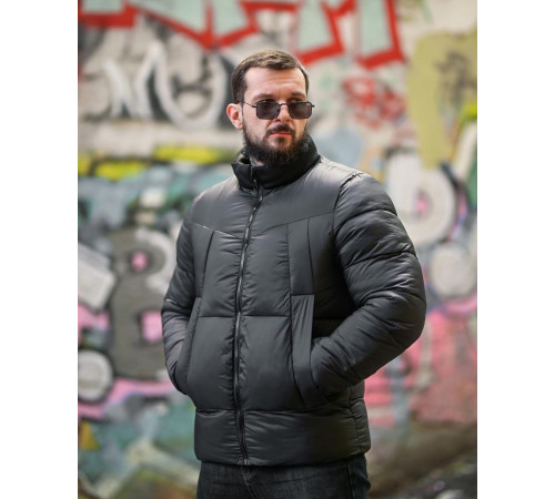 Зимова чоловіча куртка YZIKON BLACK ПП8097 за 769 грн