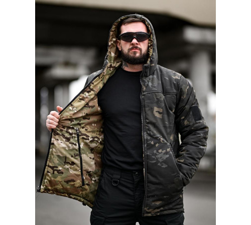 Зимня двостороння тактична куртка chameleon ТР6548