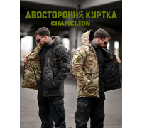 Зимня двостороння тактична куртка chameleon ТР6548