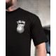 Мужская футболка оверсайз stussy N.8 черный ТР6878