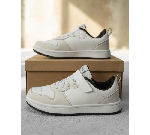 Дитячі кросівки white/beg KT180-7 ВТ7782