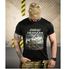 Тактична футболка BORN OF WAR Ловці темряви Black ВТ4724