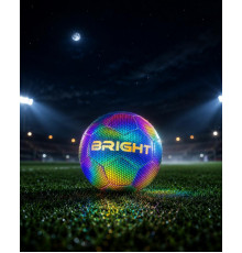 Голографічний м'яч зі світловідбиваючим ефектом Bright ball РН4399