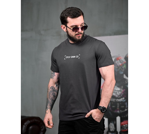 Футболка EVLV grey ПП7516 за 329 грн