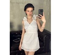 жіноча сукня bon bon white К1/1 7-3!