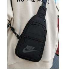 сумка через плече слинг NK black РГ6165