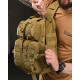 Тактична сумка нагрудна 20л Silver Knight cayot ВМ6242