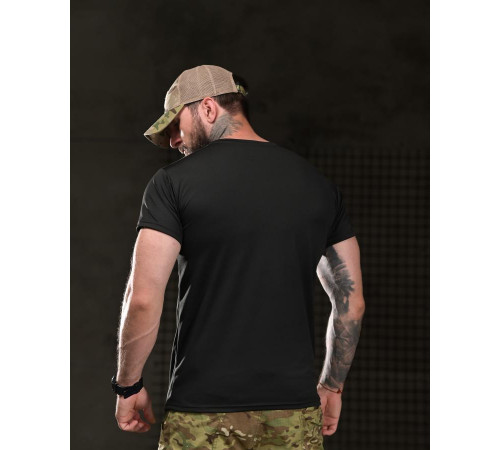 Тактична футболка BORN OF WAR I’m back black ВТ4755