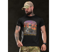 Тактична футболка BORN OF WAR I’m back black ВТ4755