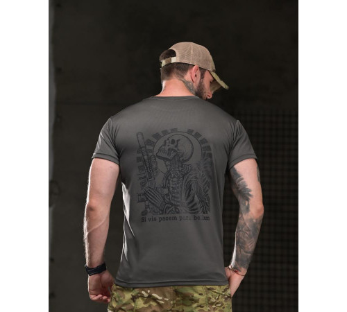 Тактична футболка BORN OF WAR para bellum grey ВТ4745